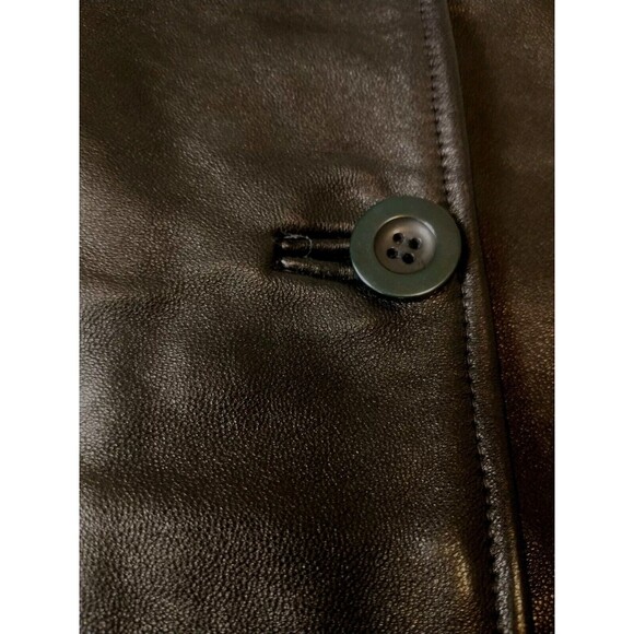 IZZI  LEATHER Black jacket large (298 of 300) Rn 38843 - Picture 6 of 16